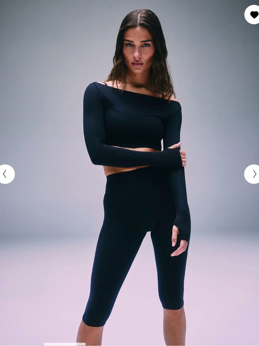 NWT Oner Active SOFT MOTION™ HIGH WAISTED CAPRI LEGGINGS Black S Regular